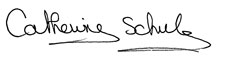 Unterschrift Catherine Schulz